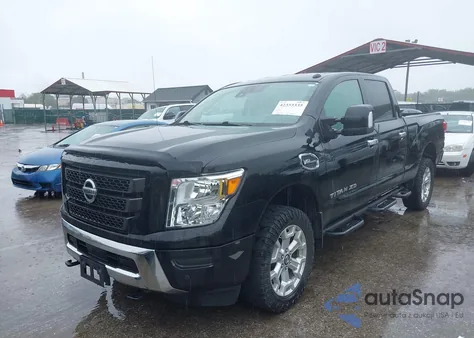 2021 Nissan Titan Xd Sv 4X4 из США, поврежденный, VIN 1N6AA1FBXMN514640